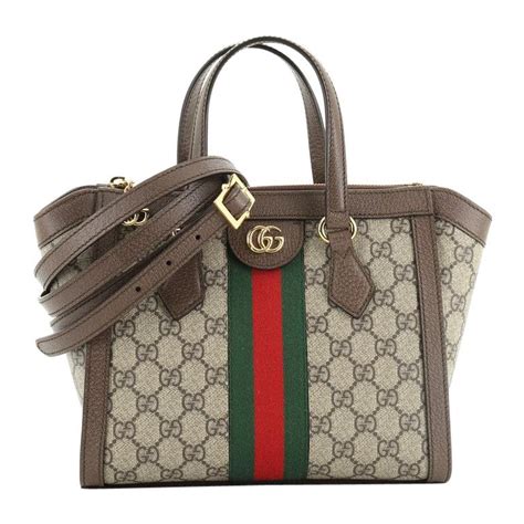 gucci top handle tote|gucci top handle bag ophidia.